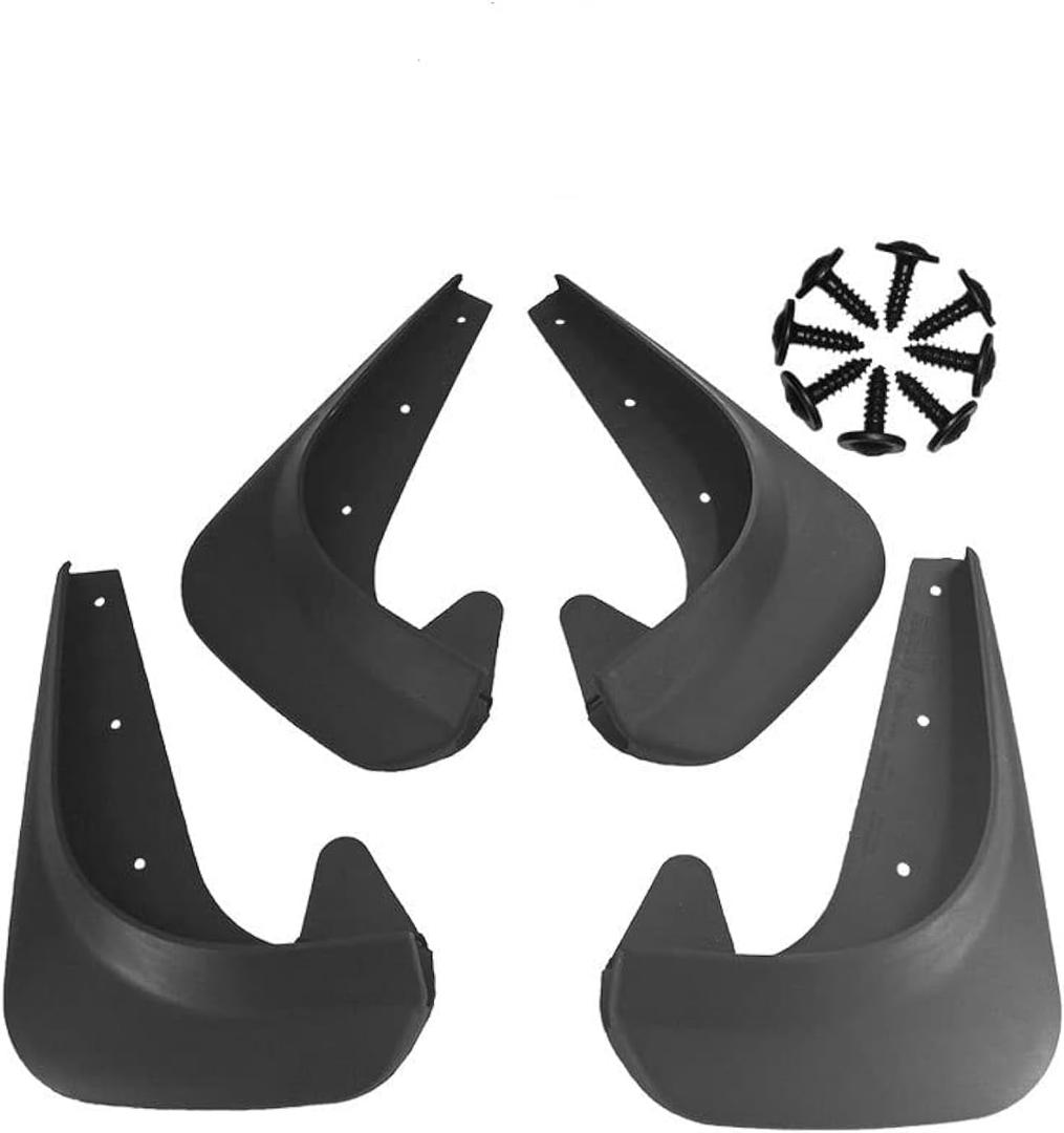 4PCS Universal Car Mud Flaps Splash Guards for Front or Rear Auto Accessories