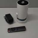 Mini Portable Projector with 4K Support, Bluetooth 5.4 WIFI6, 5watt Sound Base Speaker, 160 ANSI, Android 11, 210° Rotation , Auto Keystone Correction Video Projector HY300 ULTRA