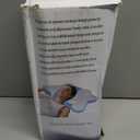 CHxxy Memory Foam Pillows, Cervical Pillow for Neck and Shoulder Pain Relief, Ergonomic Contour Bed Pillow, Soft for Side Sleep Stomach Sleeping and Back Sleeper-Queen Size&Grey