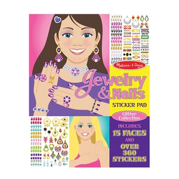 Melissa & Doug Reusable Sticker Pad Bundle - Jungle, Farm & Under The Sea