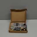 Uolor 100PCS Car Screws and Bolts, Undertray Screws, Auto Body Fender Screws, Car Clips Plastic Rivet Fasteners - Universal U-Nuts Kit Engine Under Cover Splash Shield Guard Body Bolts