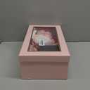 Rose Bouquet Rosas Eternas Preserved Rose Bouquet 18 Flower Bouquet with Beautiful Love Necklace, Unique Gift for Birthday, Valentine's Day, Mother's Day, Thanksgiving, Christmas, Anniversary (Pink and Red)