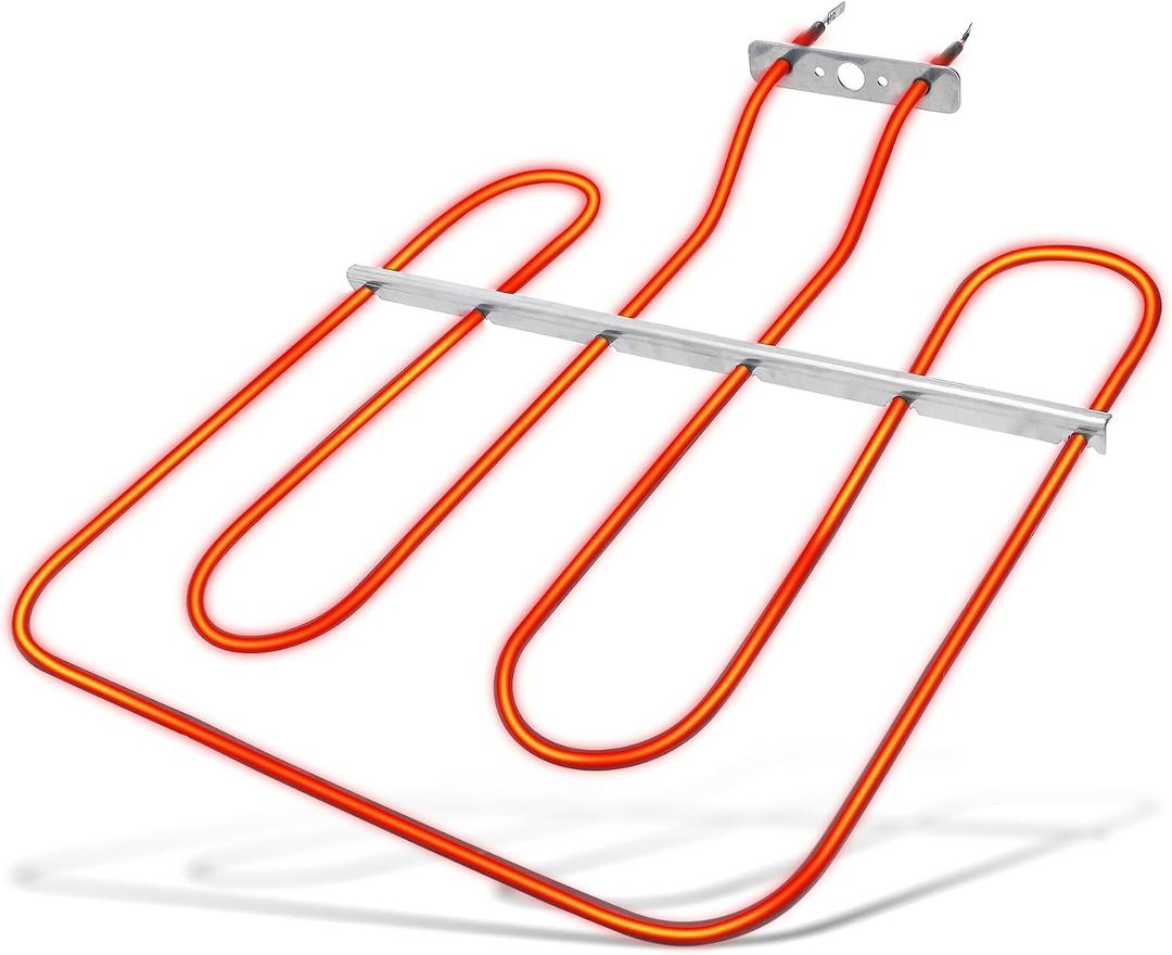MEE62306504 Range Oven Broil Heating Element Compatible with LG LRE3023SW LRE3021ST/00, MEE62306504 Oven Bake Broil Element 240V 4000W Replace PS12582157 MEE62306501 AP6337106 CH060504 4880884