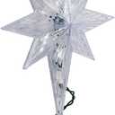 Kurt S. Adler UL1941C 10 Light Indoor 11-Inch Bethlehem Star Treetop