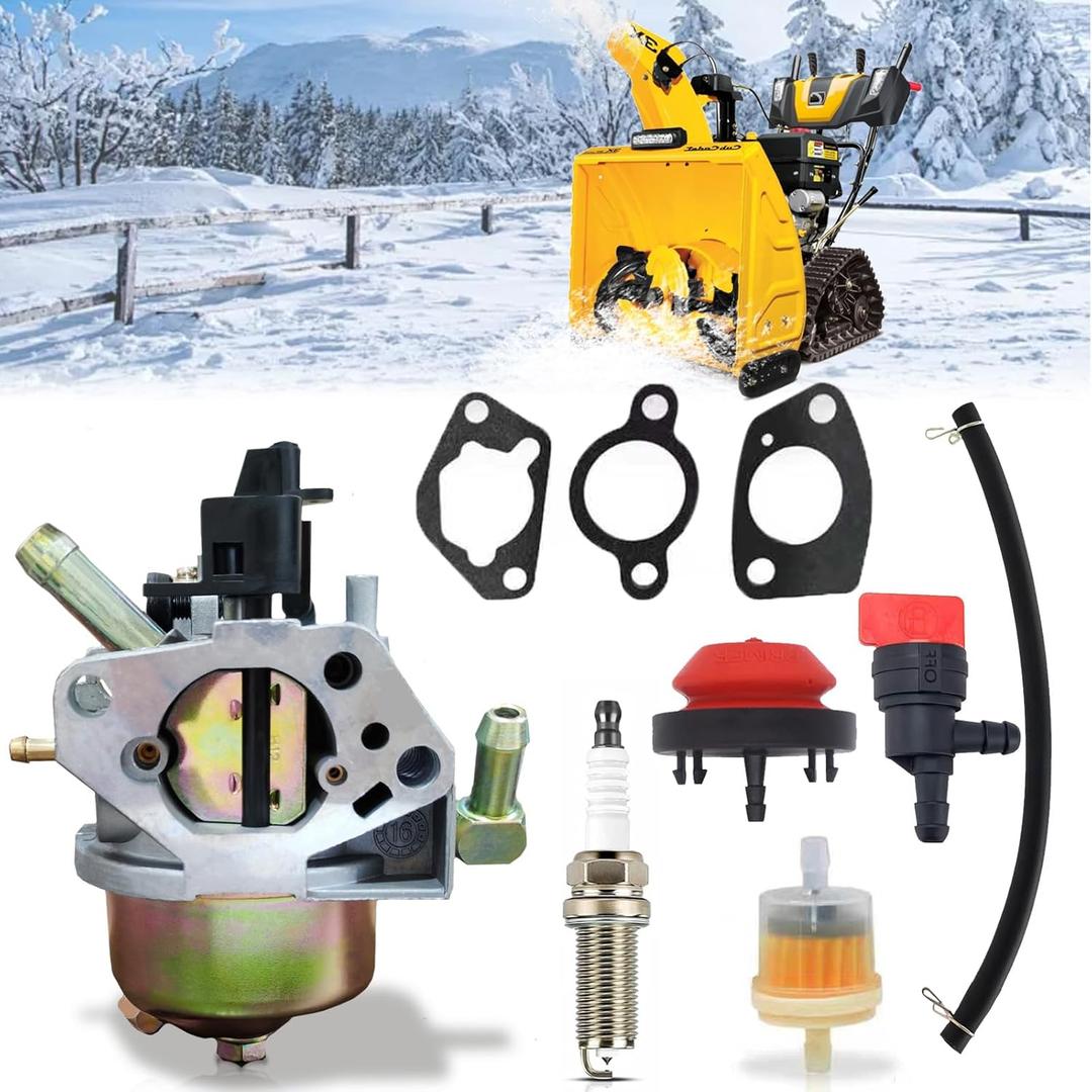 Huayi 183W 190W 951-05389 Snow Blower Carburetor Replacement For Cub Cadet 357cc 3X Thrower MTD Troy-Bilt 683-WUA