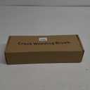 GADFlSH Manual Crevice Weeding Tool, Crack Weeder with 2 Weed Brush Heads, Crevice Weeding Hook with Adjustable Steel Handle for Patios, Decks & Garden Paths