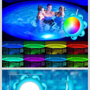 BYLIFITY LED Pool Lights, Color Changing Swimming Pool Light