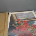 Walmart AXXPosters-Large Wall Art for Living Room, Red Flowers Canvas Home Decor Vintage Natural Oil Painting Picture, Floral Wall Decor Gifts for Friends or Family, 3'x2'