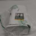 Glad Roomate Under Counter Waste Bin | Space Saving Small Trash Can for Kitchen Cabinet, Bathroom or Office | Dual Lid for Ease of Opening, 12 Liter, White