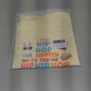 Boys Easter Shirt for Toddler Girls Kids Easter T-Shirts Tops Funny Bunny Graphic Tee Short Sleeve 2-8Y (I Said Hip Hop)