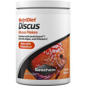 Seachem NutriDiet Discus Flakes - Fortified Ornamental Fish Food Supplement 100g (EXP 08/31/26)