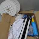 Chamvis Balloon Arch Kit, 9FT Height & 10FT Width Adjustable Balloon Arch Stand Frame Garland Stand: Wedding Baby Shower Birthday Photo Backdrop