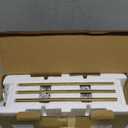 UME 3 Pack Cordless Table Lamp, Battery Operated Lamp - Portable Waterproof Rechargeable Table Lamp w/ 3 Color Temps & Stepless Dimming for Dinner, Desk, Cafe, Outdoor (Brushed Gold)