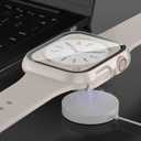 6-Pack Case Compatible with Apple Watch 40mm Series SE 3(2025)/SE 2/SE/6/5/4 with Tempered Glass Screen Protector, QCKANLJ Ultra-Thin Hard PC Full Protective Face Cover Bumper for iWatch 40 mm (Black/Transparent/Pink/White/Starlight/Rose Gold)