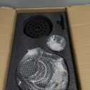 Juvale Tea Kettle Stovetop Japanese Cast Iron Tetsubin - 40 oz, Black - Cast Iron Tea Set & Teapot with Loose Leaf Infuser, Warmer & 4 Cups, Trivet