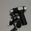 Deep Tissue Massage Gun, Portable Percussion Electric Muscle Massager for Pain Relief, Handheld Massagers with 30 Speeds & 6 Attachments for Back and Neck, Gifts for Men Women (Black)