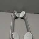 TAILI Grab Bars for Bathtubs and Showers 2 Pack Suction Grab Bar, Heavy Duty Shower Handle Removable Bath Handrails for Seniors and Elderly, Bathroom Safety Grip No Drilling Waterproof,Grey (16.8", Gray)