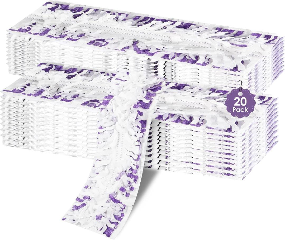 Cleaning Cloths 20-Pack Disposable Power Mop Pad Refills Compatible with Swiffer Power Mop Refills, Thickened Replacement for Swiffer Wet Pads Refill,Non-Washable&Non-Chemical&Unscented