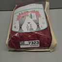 Burgundy Backdrop Curtains 4 Panels - Wrinkle-Free Polyester Photography Drapes for Baby Shower & Birthday Party - 16 X10FT