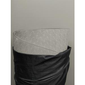 Round  Gray Mat 32"  Absorbent Non Slip Machine Washable Mat