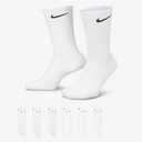 Nike unisex-adult Performance Cushion Crew Socks With Band (6 Pairs)