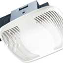 Air King 90 CFM Ceiling Mounted Snap-in Installation Bathroom, BFQ90 Exhaust Fans, Medium, White