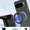 Magnetic Wireless Charger for Google Pixel Watch 3/2, 3 in 1 Foldable Wireless Charging Station for Google 10/10 Pro XL/10 Pro/9/8/7/6, Pixel Buds Pro 2(Not Pixel Watch 4/1) with Adapter