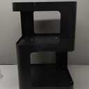 Side Table,Modern end Table,Black Metal nightstand,Bedside Tables,Accent Table with Storage for Living Room Bedroom entryway Couch,no Assembly Required,Unique Furniture