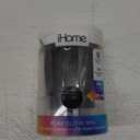 iHome PlayGlow Mini Portable Bluetooth Speaker - Rechargeable Color Changing Audio Device Perfect for Listening Anywhere (Model iBT810)