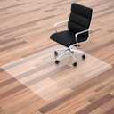 Office Chair Mat for Hardwood Floor, 45 x 53 Large Chair Mats, Under Desk Chair Mat for Rolling Chairs, Easy Glide Desk Floor Mat for Home Office (Rectangle)