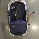 UPPAbaby RumbleSeat V3 Second Lower Seat - Compatible with Vista V2 and Vista V3 - All-Weather Seat + Magnetic Buckle – Adapters Included - Noa (Navy/Carbon Frame/Saddle Leather)