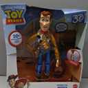 Mattel Disney Pixar Toy Story Talking Woody Action Figure & Accessory, Roundup Fun 12-inch Collectible with 30+ Sounds & Phrases
