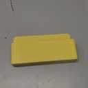 Magnetic Pen Holder,3 Compartments Magnetic Dry Erase Marker Holder,Extra Strong Magnet Storage Marker Pen Pencil Organizer for Refrigerator,Whiteboard,Locker Accessories(Long Style) (Yellow-8.27Inch)