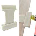 4 in 1 Laminate Flooring Tools, Tapping Block KitVinyl Floor Composite Board Installation Tool, Laminate Flooring Shape Inclined Barb U, V, L | Slot