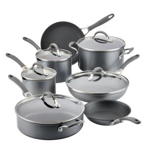 12-Piece ScratchDefense™ Nonstick Cookware Set