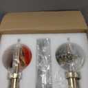 Hardwired Gold Wall Sconce Set of Two Bathroom Sconces Vanity Light, 2Pack