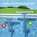 2025 Upgrade Height Pool Fountain for Above Gound and Inground Pools, Adjustable Pool Sprinkler Fountain, Whale Tail Pool Waterfall, Cooling & Relaxation Swimming Pool Accessories