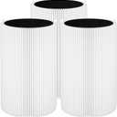 3 Pack Blue Pure 411 Filter Replacement for Blueair Blue Pure 411 Genuine, 411+, 411 Auto and MINI Air Purifier, H13 True HEPA Filter, Particle and Activated Carbon by Funmit