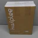 Bubble Blender, Baby Food Maker & Puree Blender with 2 Borosilicate Glass Cups, Compact Baby Bullet for Smoothies, Hands-Free One-Touch, 200W Motor, Cream