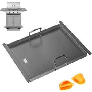 17.9"x14.5" Half Carbon Steel Griddle Insert for Blaze 3/4/5 Burner Grills