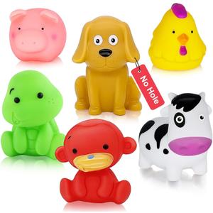 Bathtub Toys for Toddlers 1-3 - Mold Free No Hole Baby Kids Infant Bath Toys 6-12-18-24 Months Water Pool Toys Age 1 2 3 4 5 6 Shower Gifts for Boys Girls 1-6 Year Old Newborn Bathtime Essentials