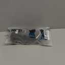 MCTi Kids Mittens Waterproof Winter Ski Warm Sherpa Lined Long Cuff with String (3X-Small, Black)