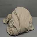 MAXIJIN Super Stretch Couch Cover for 3 Cushion Couch, 1-Piece Universal Sofa Covers Living Room Jacquard Spandex Furniture Protector Dogs Pet Friendly Fitted (Large, Beige)