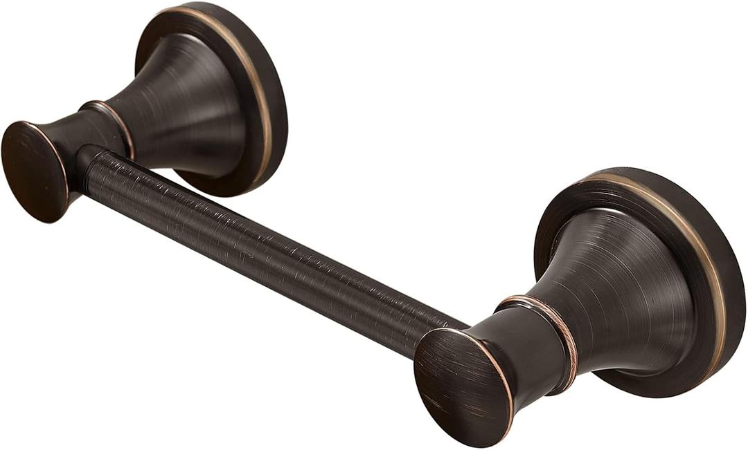 Hoimpro Wall Mounted Rustproof Toilet Tissue Paper Holder Bathroom Accessories Toilet roll Paper Hanger, Oil Rubbed Bronze