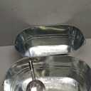 2 Pack 4 Gallon Galvanized Tub Ice Buckets for Parties Portable Beverage Tub with Handles Champagne Bucket Metal Ice Buckets for Cocktail Bar with Ice Scoop