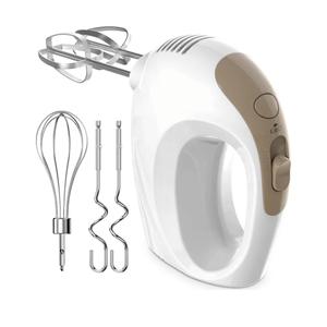 Hand Mixer, 5 Speed Electric Cake Whisk Food Mixer Self-Control/Turbo Boost with 5 Stainless Steel Accessory Food Beater for Cake Bread (one size)