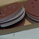 100 PCS 5 Inch Sanding Discs 320 Grit, Round Hook and Loop Sandpaper for Random Orbital Sander