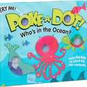 Melissa & Doug Poke-a-Dot! Whos in the Ocean? Interactive Children's Board Book with Buttons to Pop, Educational Sensory Toy for Toddlers & Preschoolers Ages 3+ - FSC Certified