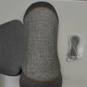 Neck Massager Pillow with Heat, 3-in-1 Shiatsu & Cervical Traction for Pain Relief, Ergonomic Shoulder Massager and Posture Corrector for Men & Women, Corded ElectricDark Gray