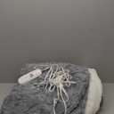 Heated Blanket-Electric Blanket, 50"x60" Soft Heated Throw Blanket with 5 Heating Levels & 3 Hours auto-Off, Over-Heat Protection Fast-Heating, Machine Washable,Grey）